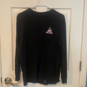 Huf flower Long sleeve shirt